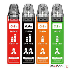 oxva xlim series refillable pods features