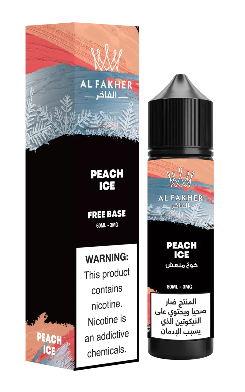 Al fakher E-liquids flavor 60ml best peach flavor