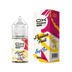 Passion Fruit Nicsalt Soft ice Ox Passion 30ml for Geekvape, Uwell caliburn, Aspire pod kits.