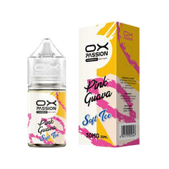 Pink Guava Soft ice Ox Passion 30ml Saltnic 35mg 50mg best price in Pakistan