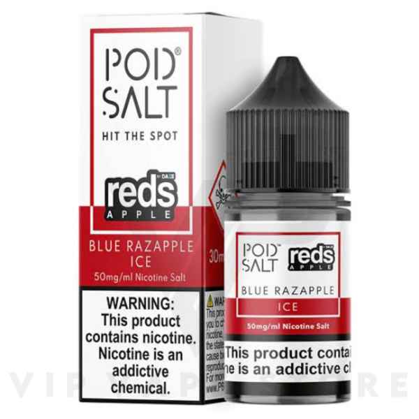 Pod Salt Fusion blue razz apple ice 30ml