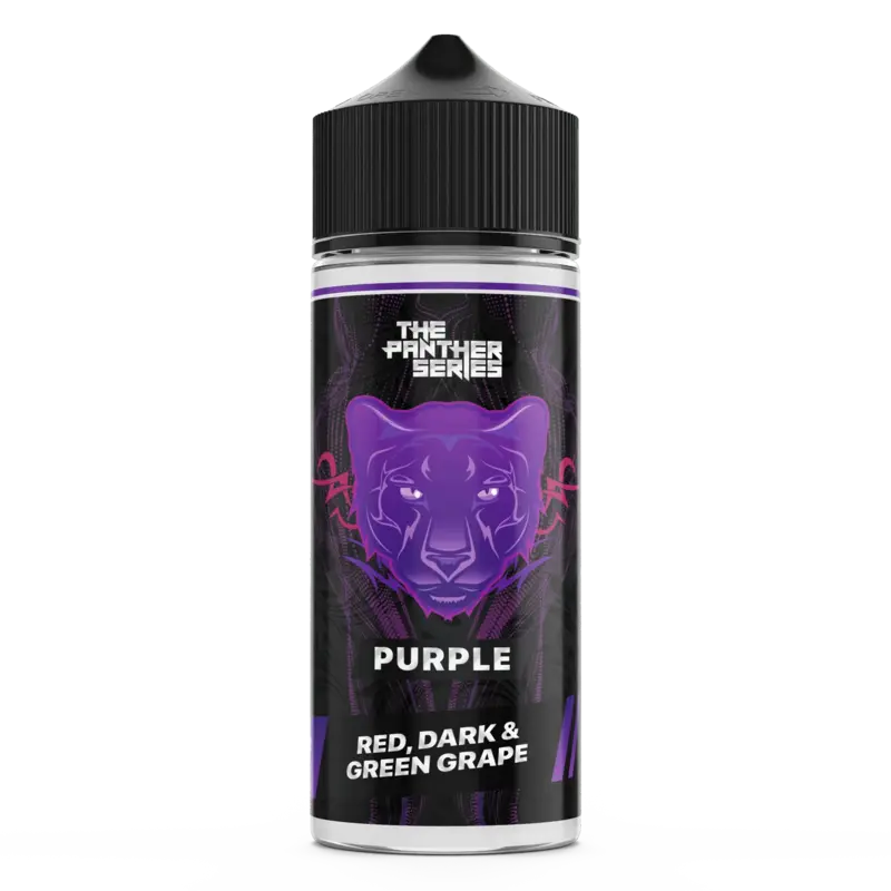 Red green dark purple panther vape flavor