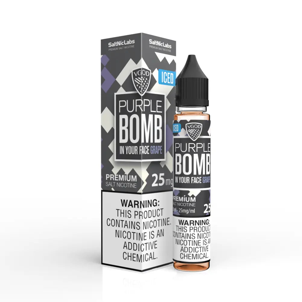 VGOD Iced Purple Bomb 30ml 25mg 50mg best price in Pakistan