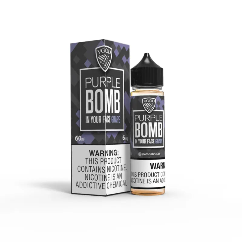 VGOD PURPLE BOMB 60ML 0mg 3mg 6mg 12mg 18mg