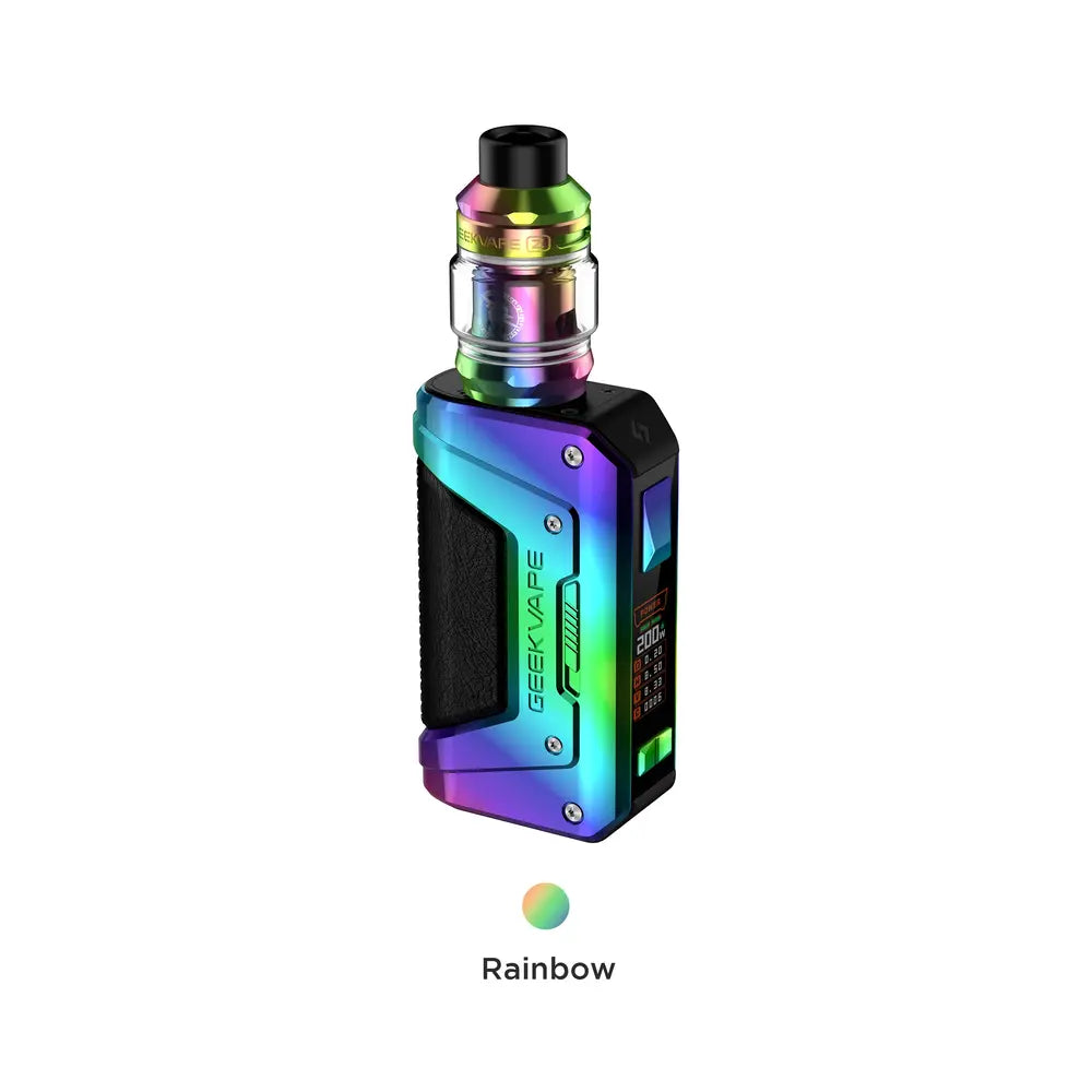 Rainbow color pf l200 vape aegis legend 2