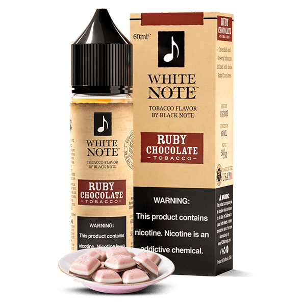 White note Ruby chocolate tobacco 60ml buy online at best price in Pakistan only at VIP vape store