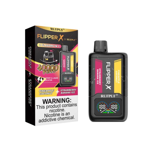 Rufpuf flipper x disposable vape 40000 puffs reviews and specs with powerful battery