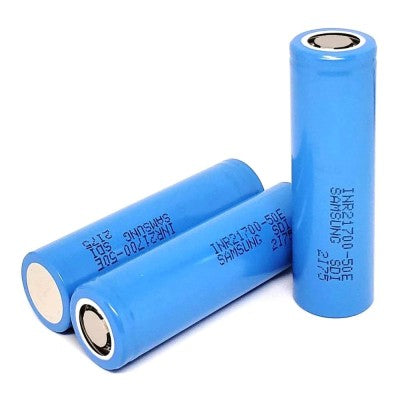 Samsung 21700 5000mAh 50E Battery&nbsp;capacity Manufactured by Samsung a trusted brand known for quality and safety it’s a reliable choice for various devices Whether in high-drain gadgets or vape mods the Samsung delivers consistent performance.