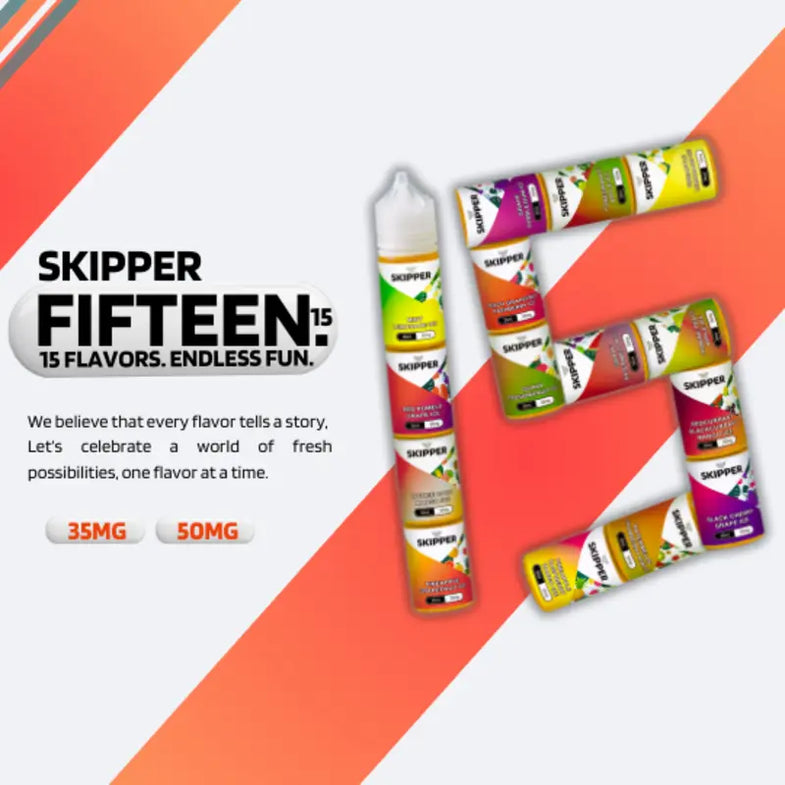 skipper disposable vape Skipper E-liquids salt nicotine and disposable vapes – Vape store