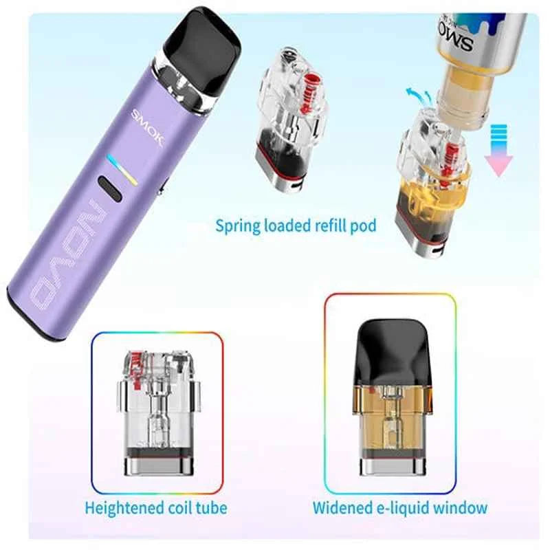 Smok Novo Eco 30w Pod Kit System Vape store Smok Novo Eco 30w Pod Kit System Vape store