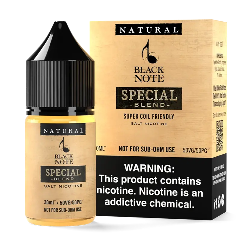 Black Note Special Blend 30ml 30mg 50mg at vape shop Gulberg Karachi