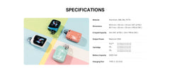 Specs of premium uwell pod system