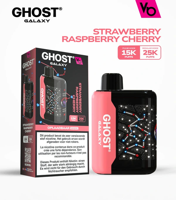 VB Ghost galaxy 25000 puffs disposable vape Non ice fruit flavor