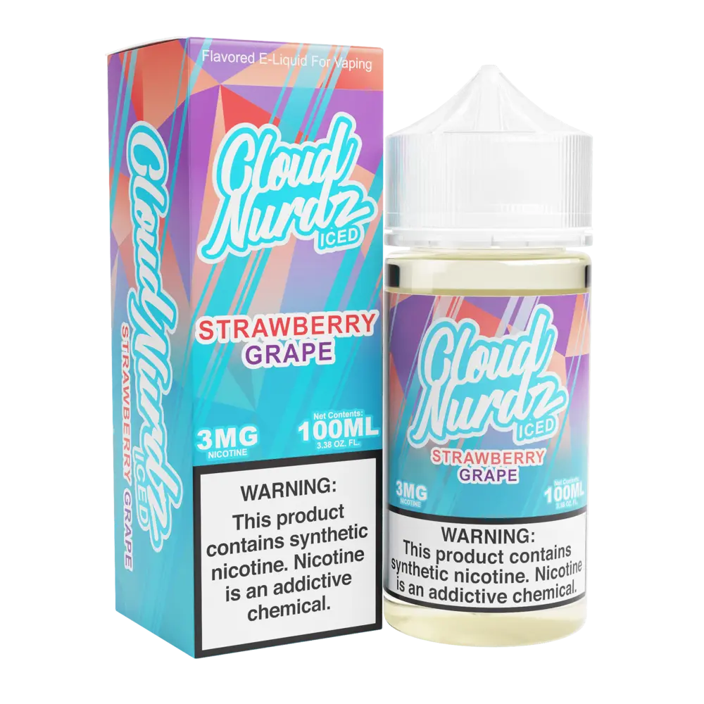 100ml iced e-juice flavor