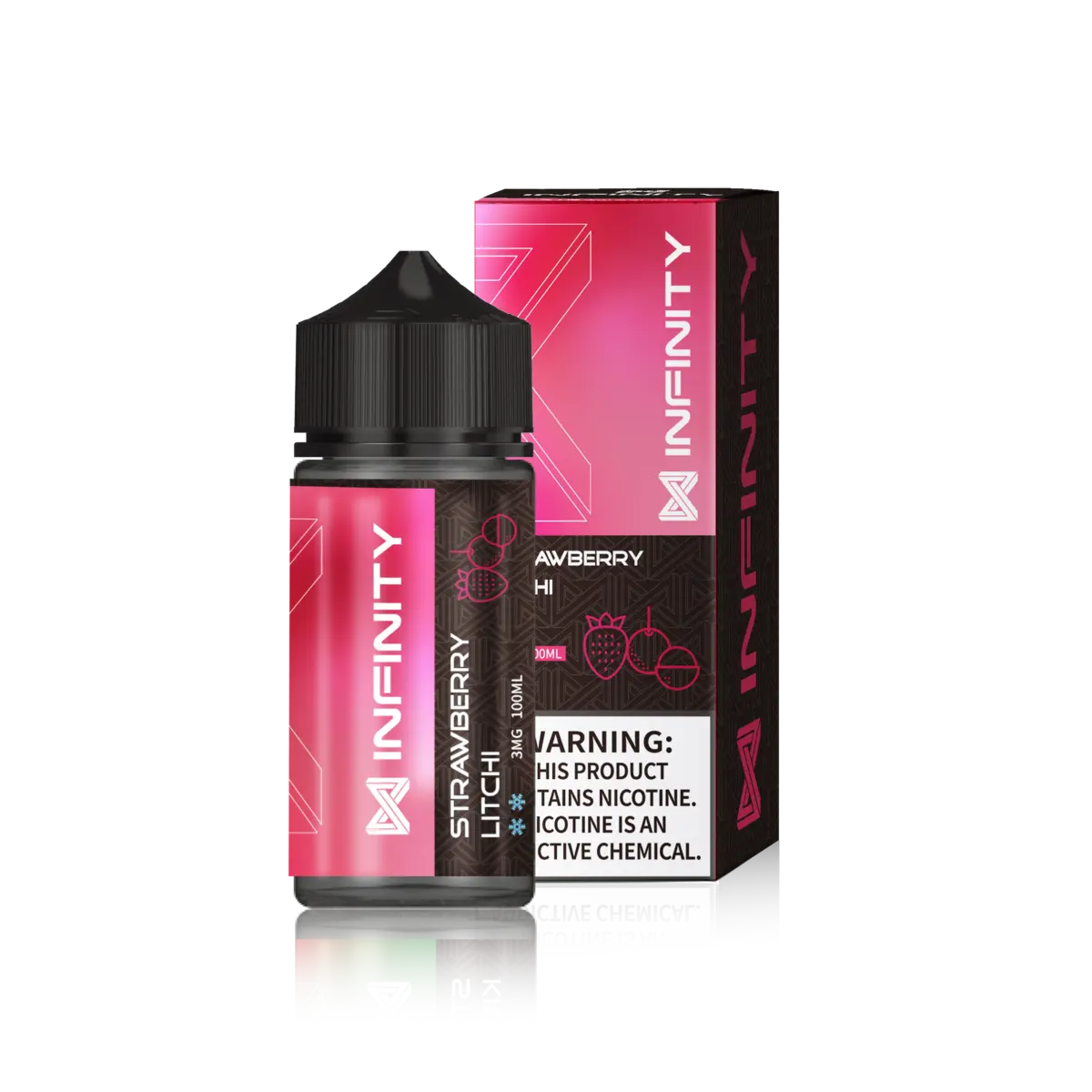 Strawberry lychee flavor at VIP vape E-cigs shop