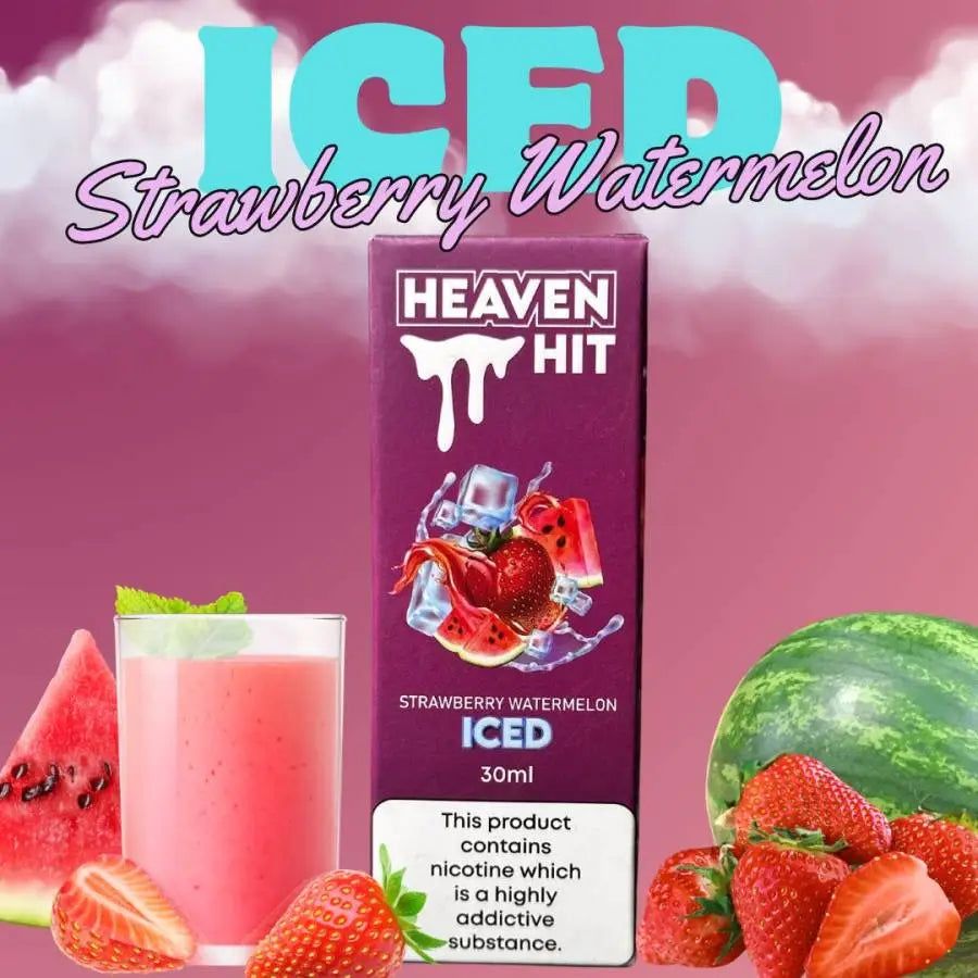 Strawberry watermelon ice heaven hit salt nicotine 30ml