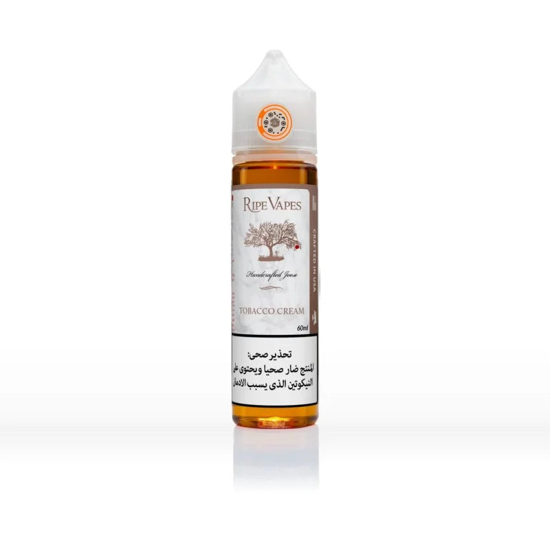 Tobacco Cream Ripe Vapes 60ml freebase nicotine vape flavor