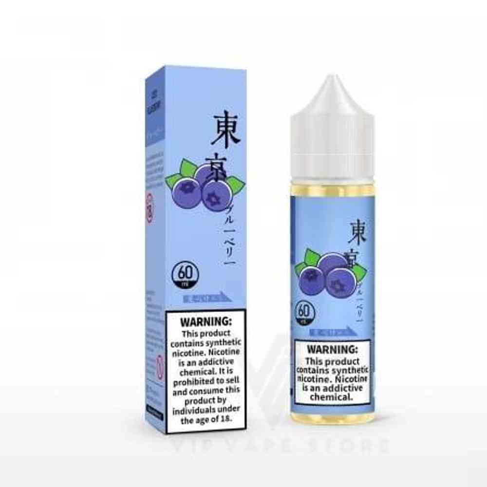 Beat the heat with Tokyo Iced Blueberry 60ml e-juice blends sweet and tart with a cool icy kick. Each puff delivers a burst of summer flavor