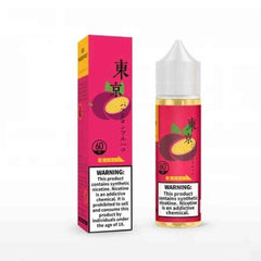 Escape to a tropical paradise with Tokyo Iced Passion Fruit 60ml e-liquid blends sweet & tangy vape juice with a refreshing icy kick.