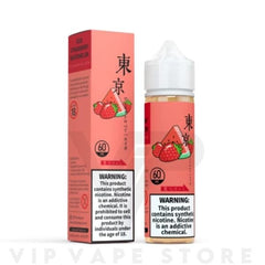 Tokyo Iced Strawberry Watermelon 60ml Fruity & Cool E-liquid sweet strawberries with juicy watermelon in every puff. #vape #e-liquid #fruity