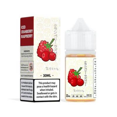 Tokyo Iced Cranberry Raspberry 30ml&nbsp;direct Peel from trees of amazon fresh Raspberries mix with American Cranberries,&nbsp;a combination of both fruits with an ice can boost the vaping experience