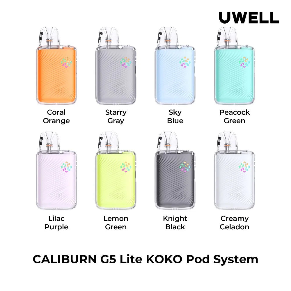 8 colors of G5 lite koko at VIP vape shop
