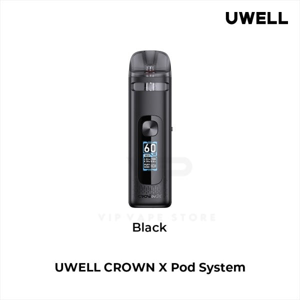 Superior flavor, smooth performance, and leak-proof design. Enjoy effortless refilling & a pocket-sized masterpiece. Shop the Uwell Crown X Pod Kit