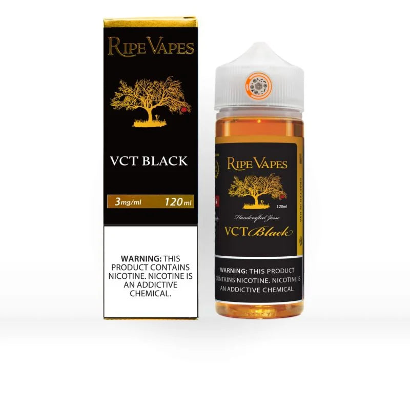 VCT Black Ripe Vapes 120ml E-liquid large size E-juice bottle at vape store Pakistan