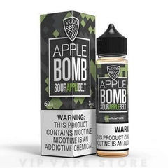 VGOD APPLE BOMB 60ML crisp sweet tangy E-liquid available in various nicotine MG to fulfill desires, Shop online and in-store with Pakistan top vendor