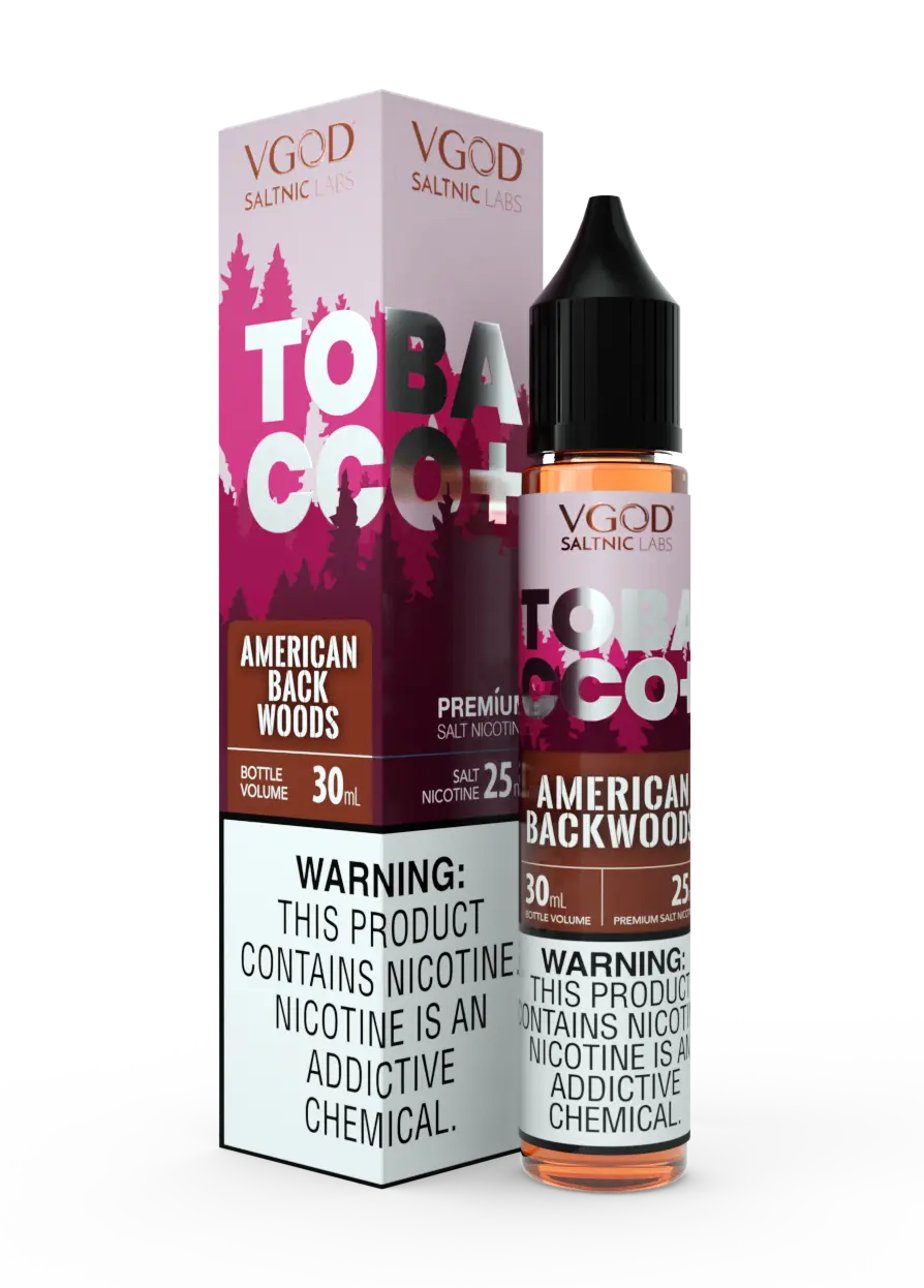 VGOD American backwoods tobacco plus 30mloffical dealer VIP vape store 