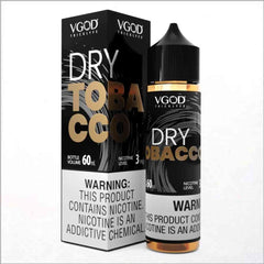 VGOD Dry Tobacco 60ml nicotine e-juice flavor, pure tobacco best price in Pakistan