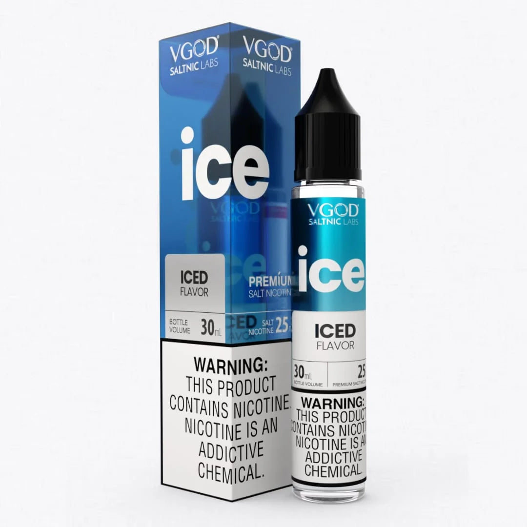 VGOD Ice Flavor 30ml 25mg & 50mg nicsalt flavor, just ice with out any flavor