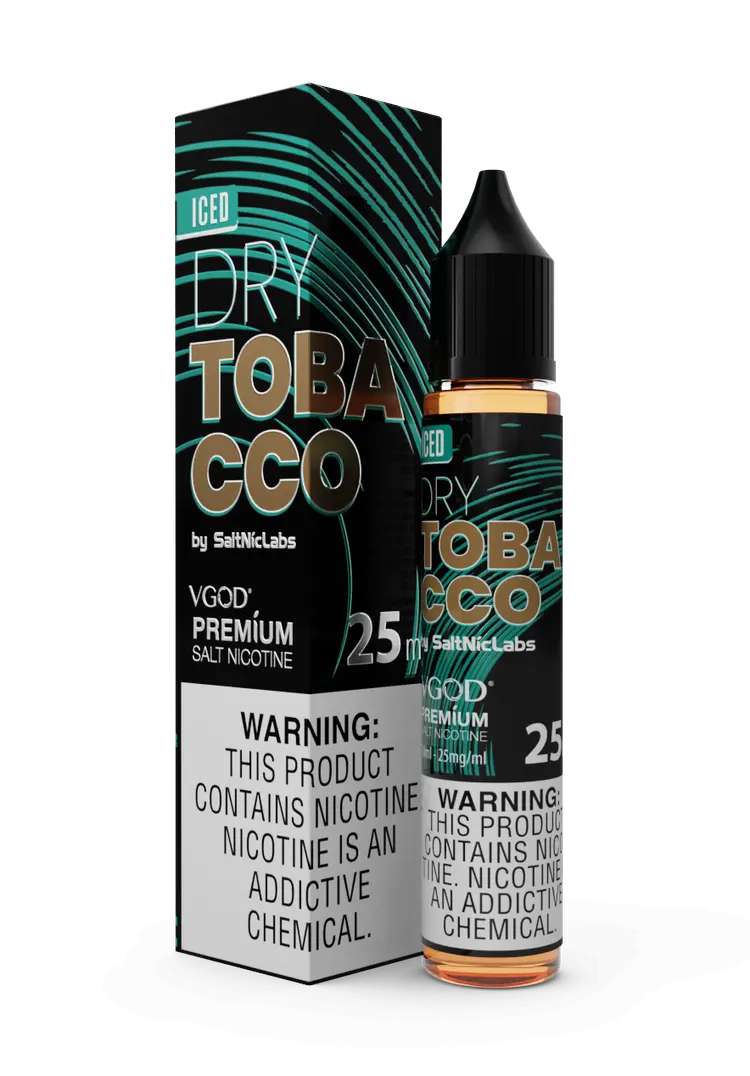 Dry tobacco with mint pod flavor by VGOD