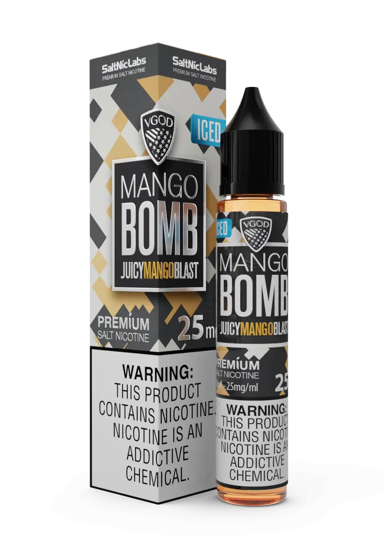 VGOD Ice salt nicotine flavors 30ml bomb mango juicy blast premium nicsalt in Pakistan