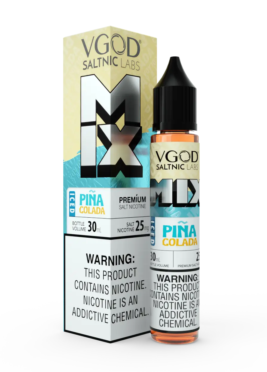 VGOD ice pina colada 30ml Salt Nicotine 25mg 50mg flavor best price at VIP vape