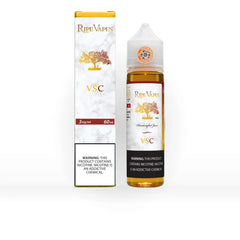 Vanilla Sweet Caramel Ripe Vapes 60ml 0mg to 18mg freebase nicotine flavor