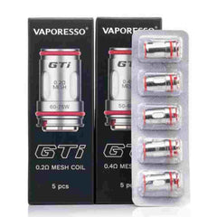 Vaporesso Gti replacement Coil&nbsp;is designed for DTL (Direct-to-Lung) vaping and will be used in their future DTL products. This platform is tailored for a specific vaping experience offers smoother airflow, even heating, and generates huge clouds It’s a compatible