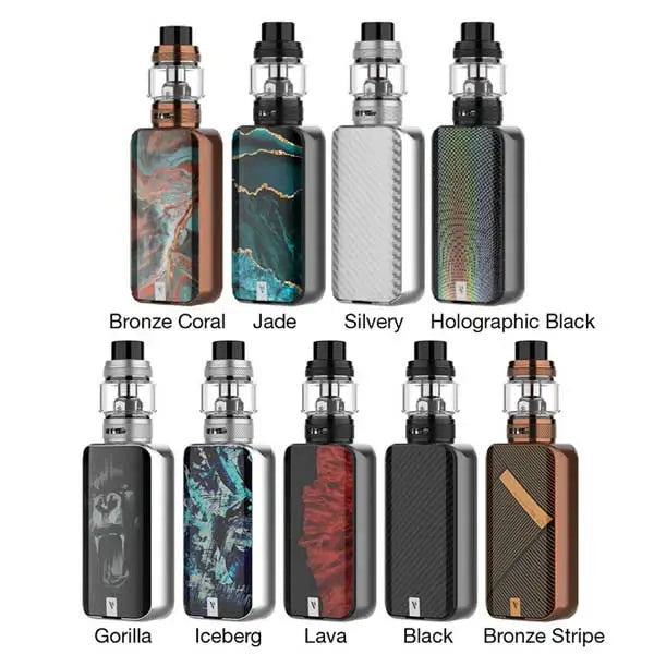 9 unique beautiful colors of Vaporesso Luxe 2 kit vape