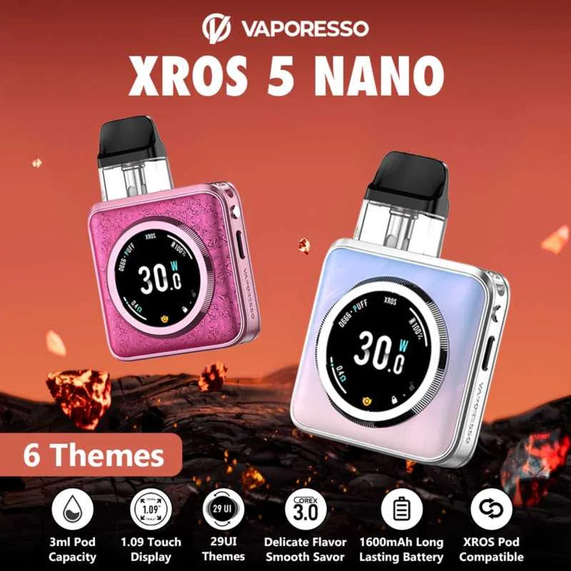 Vaporesso Xros 5 nano pod kit price in Pakistan
