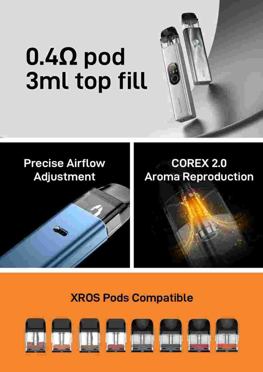 Vaporesso xros 4 mini pod kit