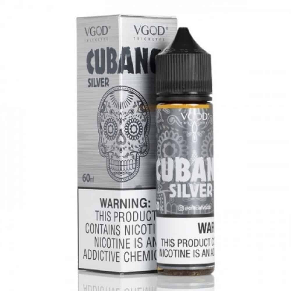 VGOD Cubano Silver 60ml delivers classic tobacco bliss with a touch of creamy surprise. Rich tobacco infused with sweet custard and exotic spices