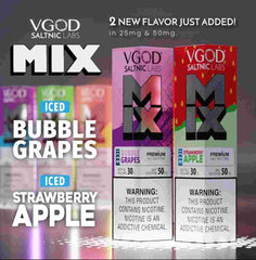 VGOD strawberry apple ice mix 30ml salt nicotine flavor price