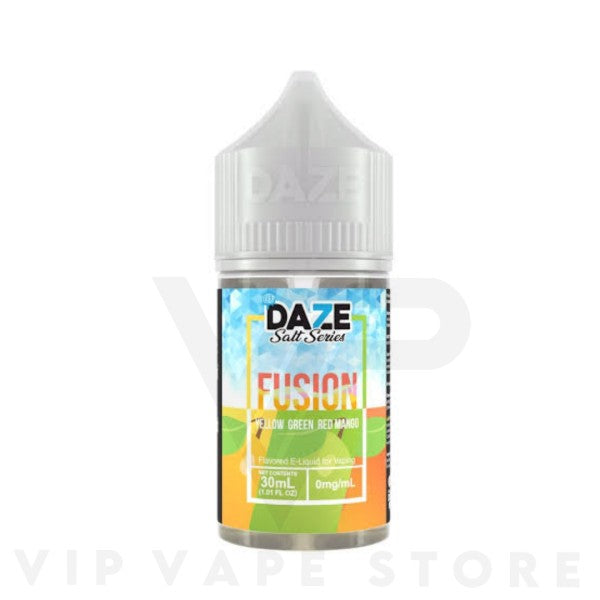 Yellow green Red mango Iced 7 Daze Fusion salt 30ml