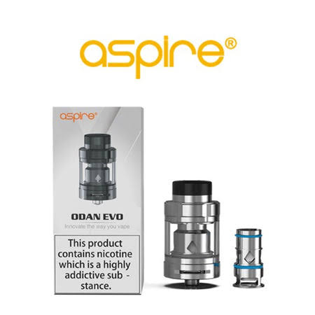 Aspire Odan Evo Sub-Ohm Tank 4.5Ml&nbsp;vaping experience in terms of vapor production and flavor it is designed to be compatible with Odan coils, which are known for their excellent performance the tank features a simple structure making it easy to use for both beginner and experienced vapers with the Odan EVO tank you can expect to enjoy an extreme vapor production thanks to its sub-ohm capabilities.