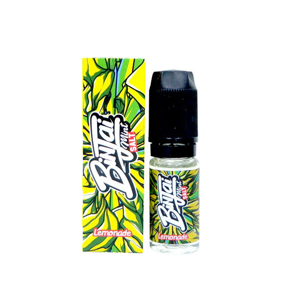 Binjai Mint Salt Lemonade 10ml Indulge in the refreshing taste with a burst of mint and a hint of lemon, this 10ml e-liquid will leave your taste buds tingling. Experience the perfect combination of sweet and tangy flavors.