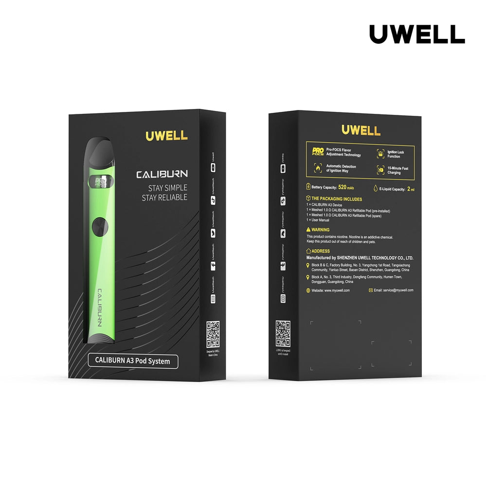 New box pack uwell pod kit price