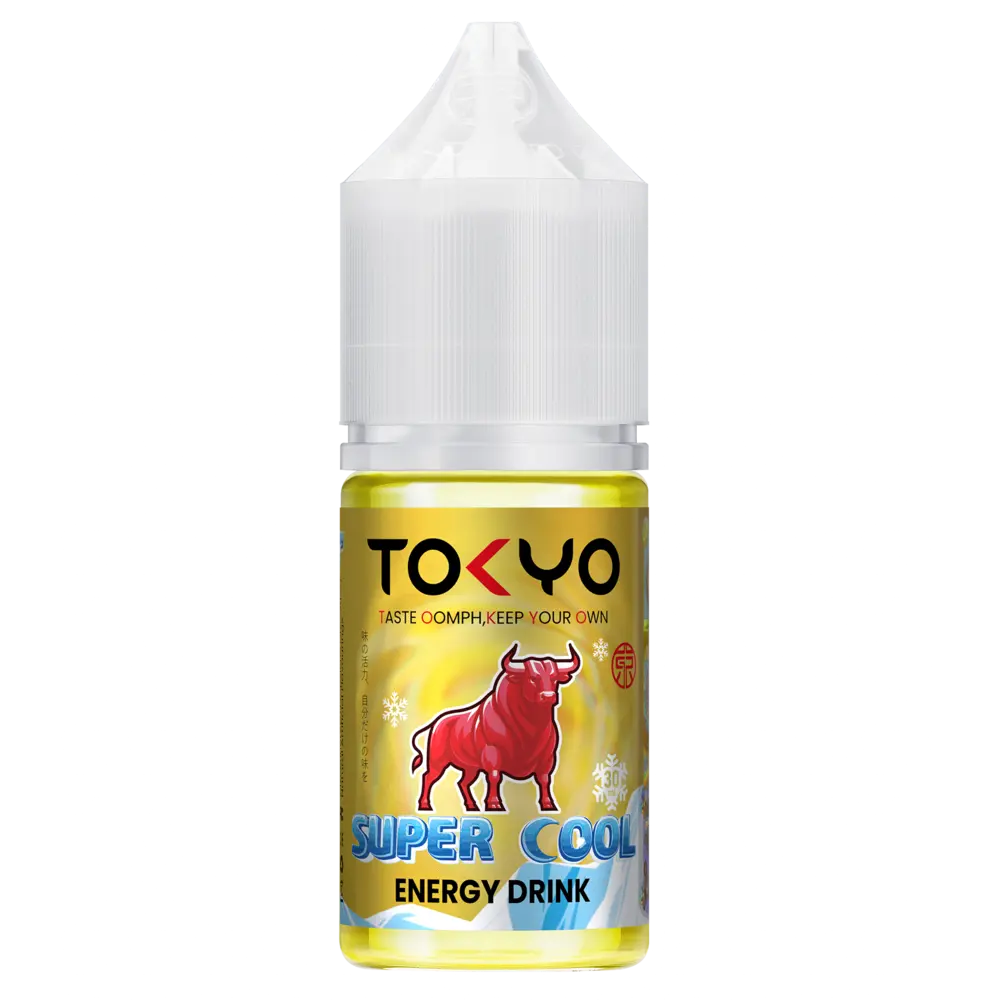 Energy drink Tokyo Super Cool 30ml nicotine salt best price in Karachi, Lahore and Islamabad