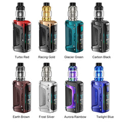 All 8 unique colors of Geekvape aegis legend 5 vape kit including limited edition
