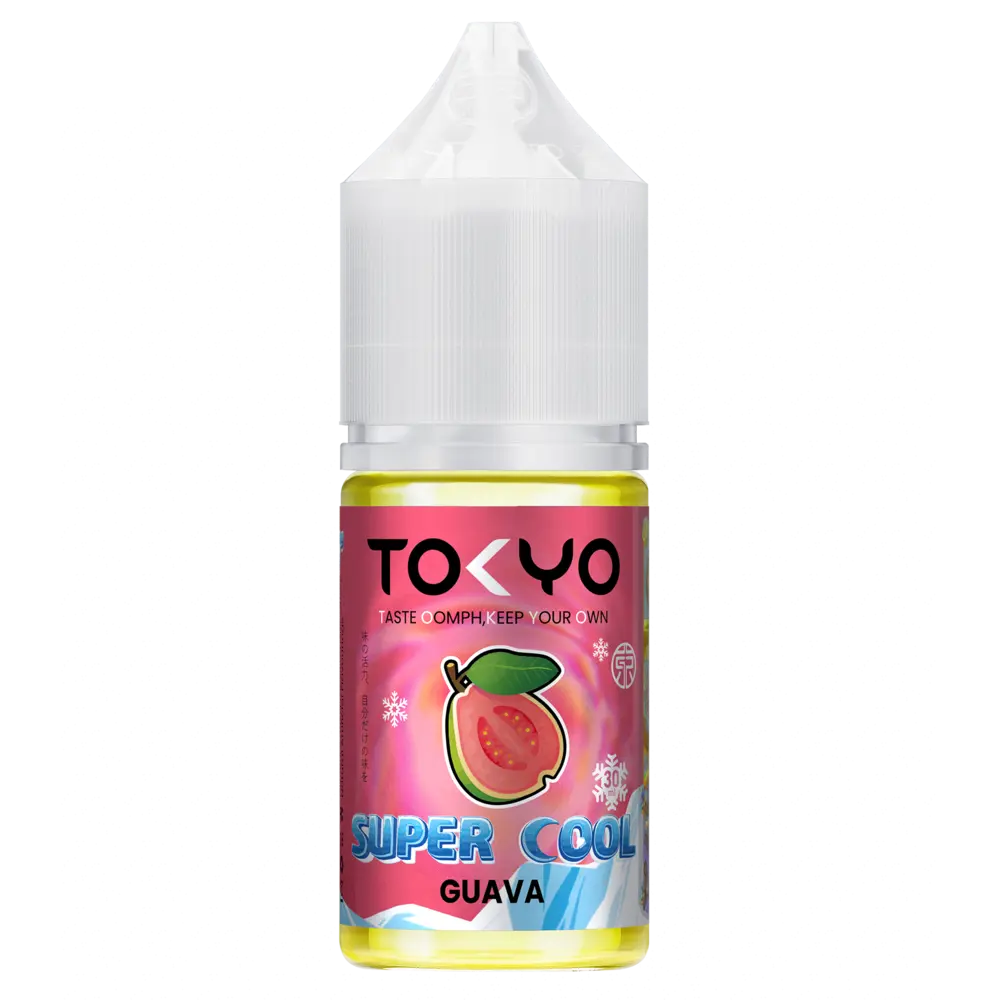 Guava Tokyo Super Cool 30ml ice flavor nicsalt at best price vape shop