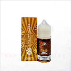 Waffle Cappuccino Ice 30ml Infinity Nicsalt waffle sweet biscuits pair with coffee caramel cappuccino, best mixture at inhale and dessert exhale